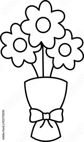Flower Bouquet Icon