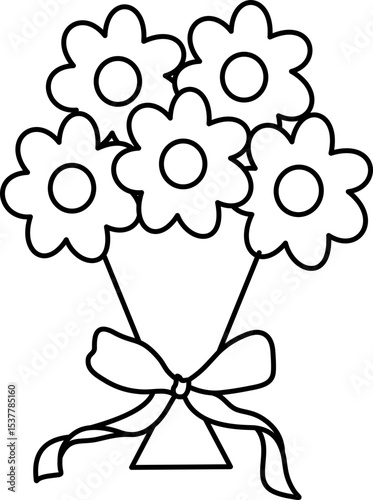 Flower Bouquet Icon
