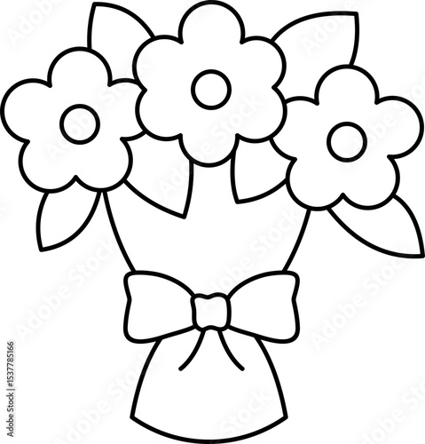 Flower Bouquet Icon