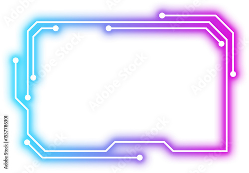 Neon Technology Frame