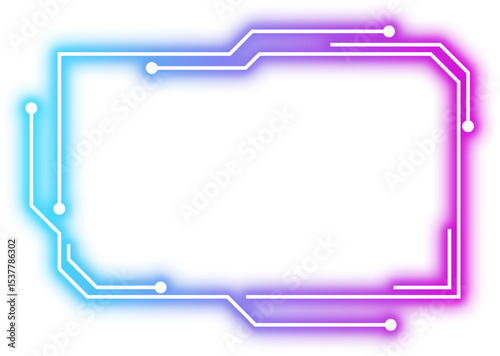 Neon Technology Frame