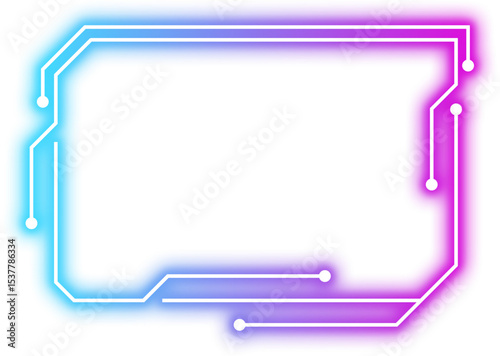 Neon Technology Frame