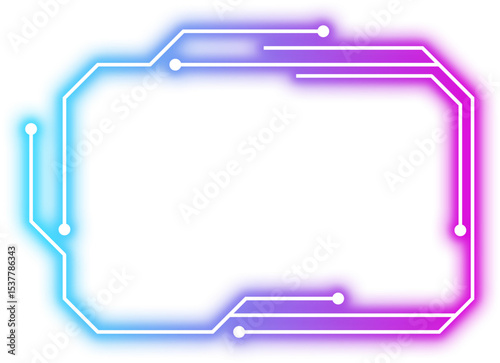 Neon Technology Frame