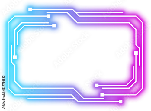 Neon Technology Frame