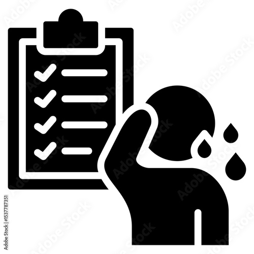 Performance Anxiety Icon