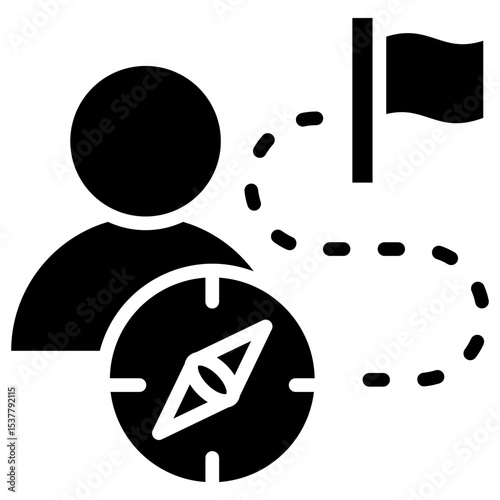 Leadership Compass Icon