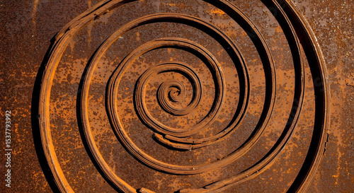 rusty metal background