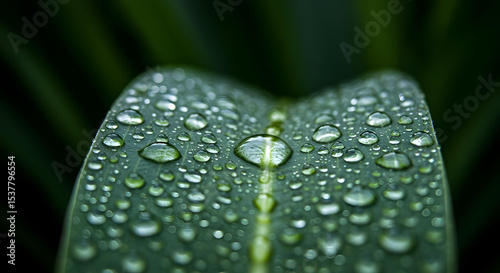 dew on leaf