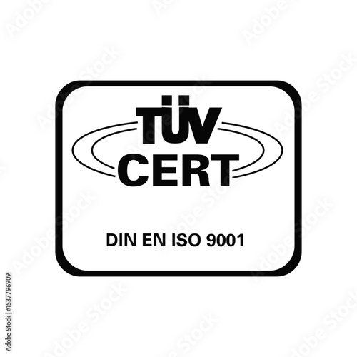 TUV CERT VECTOR SIGN LOGO
