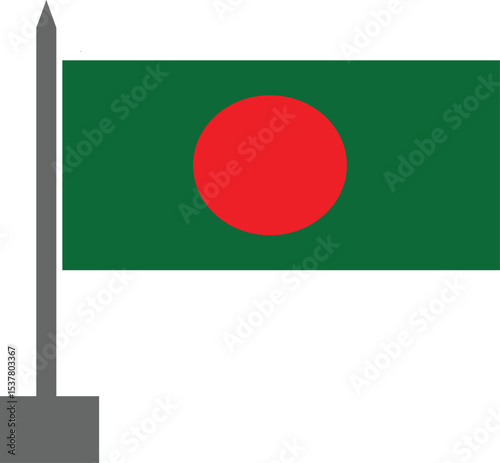 flag design of Bangladesh