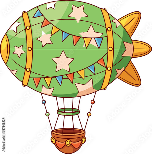 Party dirigible airship creative design
