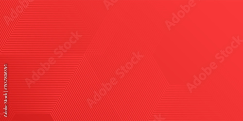 Modern hexagon rendering of red abstract glass background design abstract