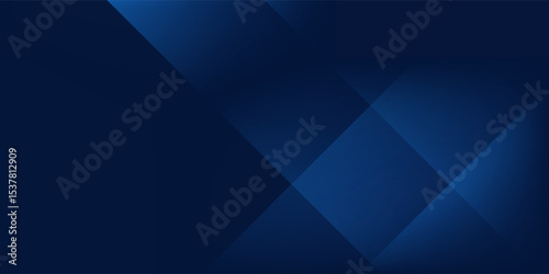 Abstract black dark navy blue silver abstract pattern background. Geometric shape. Line triangle angle fold polygon vector