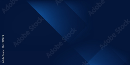 Abstract black dark navy blue silver abstract pattern background. Geometric shape. Line triangle angle fold polygon vector illustration