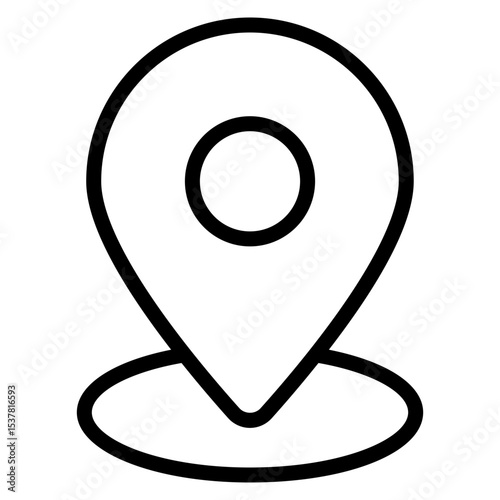 Free Download Location or map pin icon symbol. vector illustration
 - GFXLoad