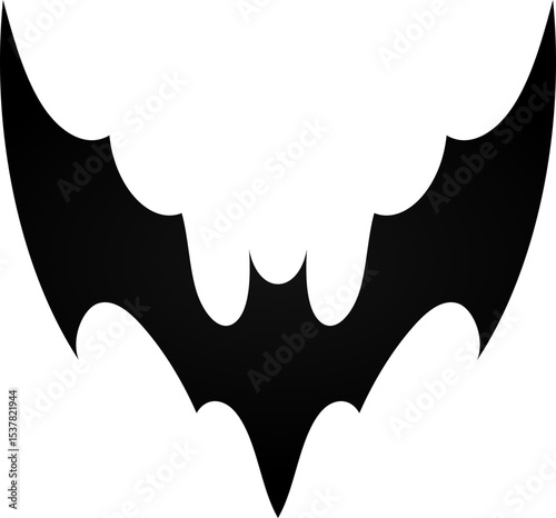 Bat Shapes Design Element