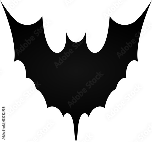 Bat Shapes Design Element
