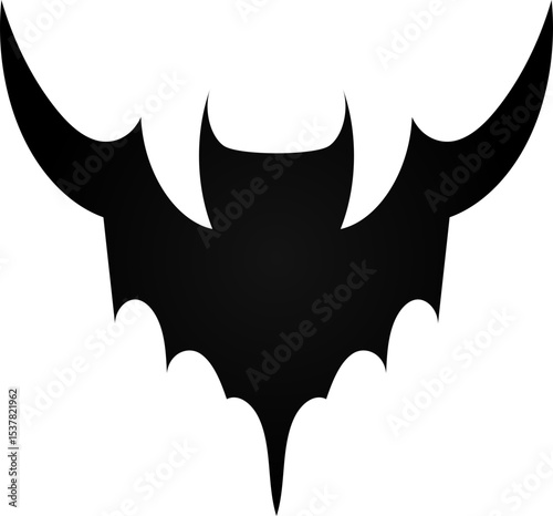 Bat Shapes Design Element