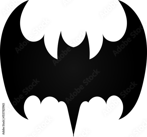 Bat Shapes Design Element