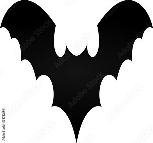 Bat Shapes Design Element