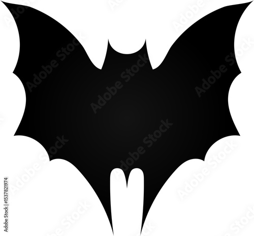 Bat Shapes Design Element