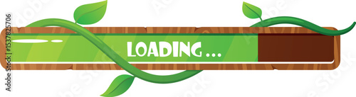 Loading level wooden game board
