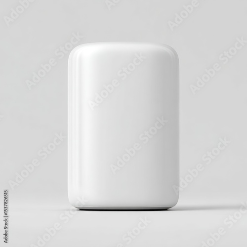 White, rectangular, glossy product