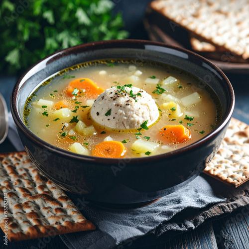 broth & tradition; the warmth of matzo ball soup