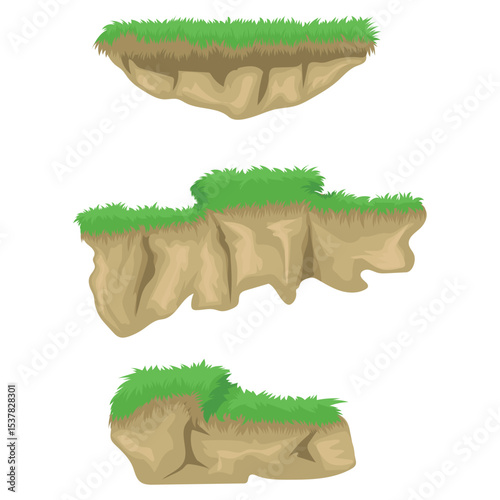 land assets for games with separate background