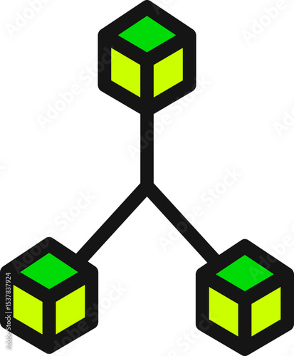 Blockchain and Cryptocurrency Icon Set