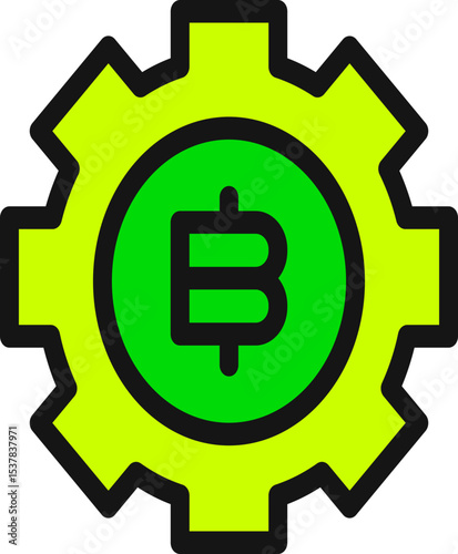 Blockchain and Cryptocurrency Icon Set