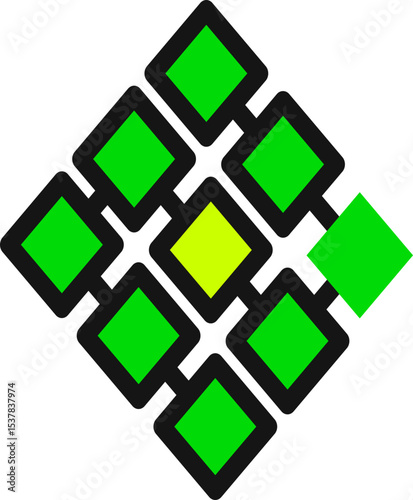 Blockchain and Cryptocurrency Icon Set