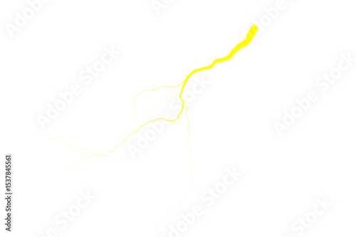 Thunderstorm Lightning Energy Stroke with Glow
