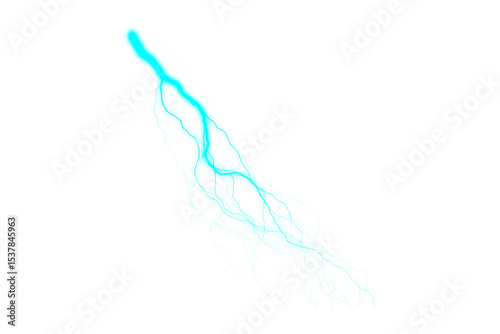 Lightning Ripple Wave FX with Transparent Background