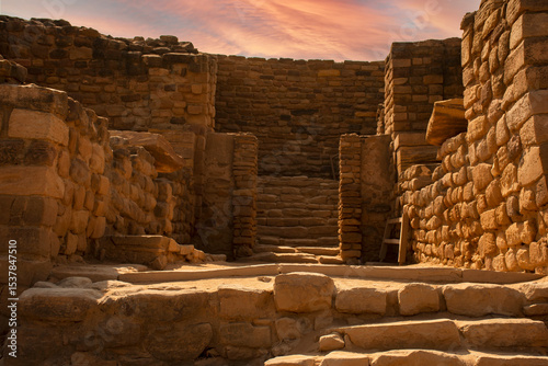 Photos Ancient Ruins of Dholavira – Harappan Civilization Archaeological Site in Gujara