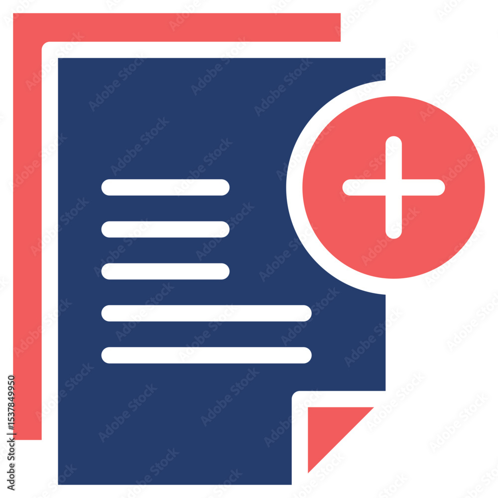 Add File solid color icon Add File solid color icon