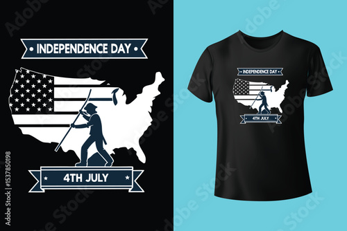 Red white blue and beer too usa independence day 4th of july t-shirt design