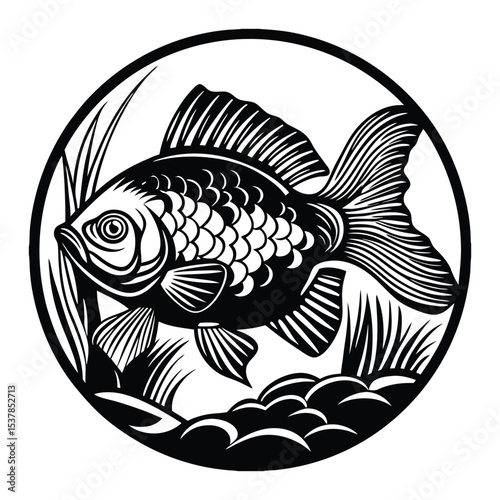 Skipjack shad alosa chrysochloris, fish from North America