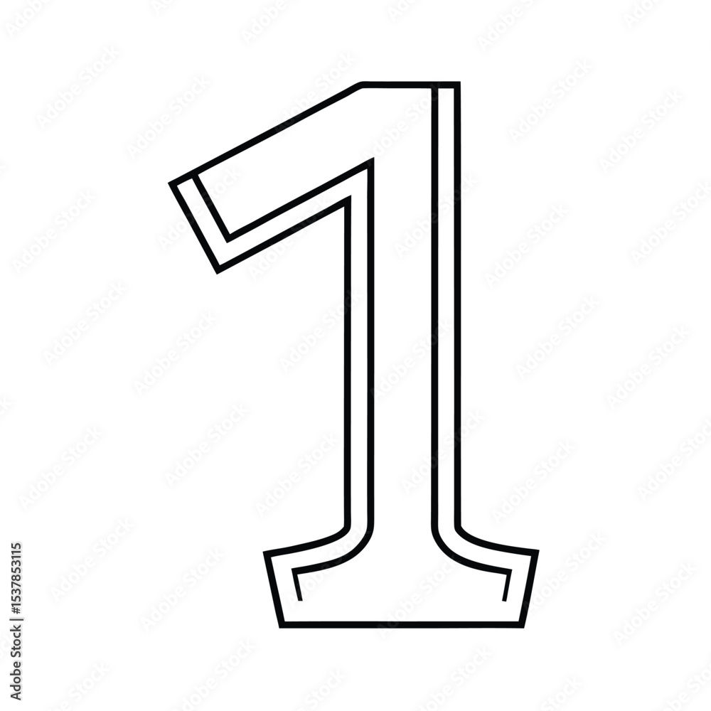 Stylish countdown numbers vector graphic perfect for digital clocks timers and presentations Stylish countdown numbers vector graphic perfect for digital clocks timers and presentations
