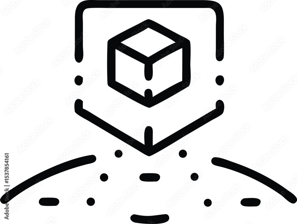 simulation outline icon