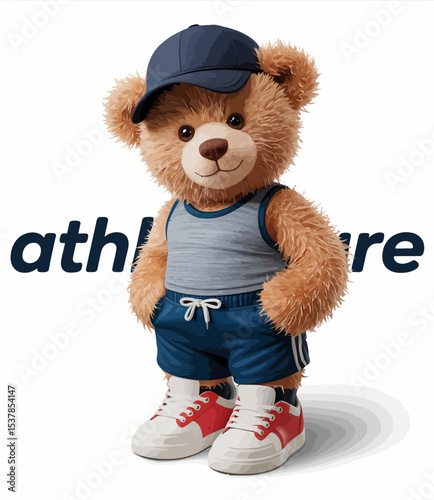 Athletic Bear on the Go
