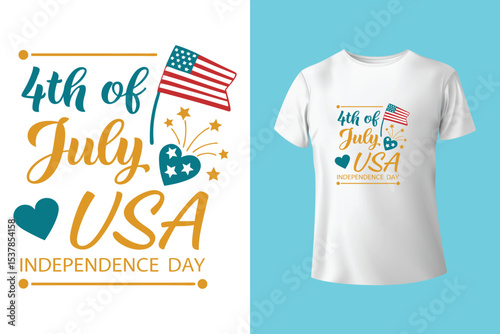 Red white blue and beer too usa independence day 4th of july t-shirt design
