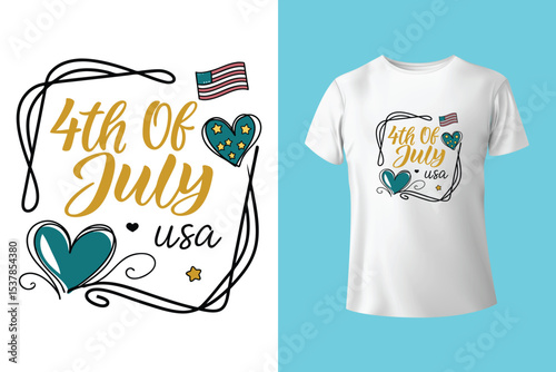 Red white blue and beer too usa independence day 4th of july t-shirt design