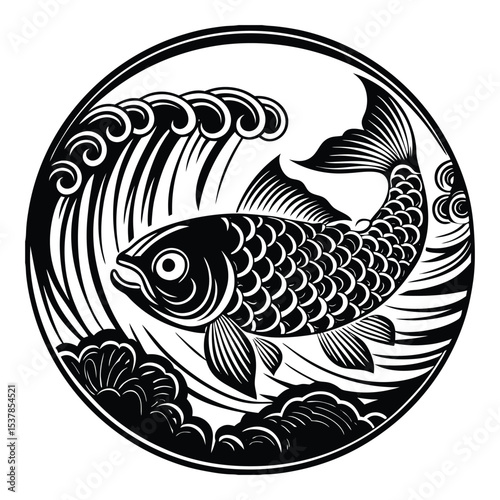 Fish icon vector set isolated on white background. food illustration sign collection.