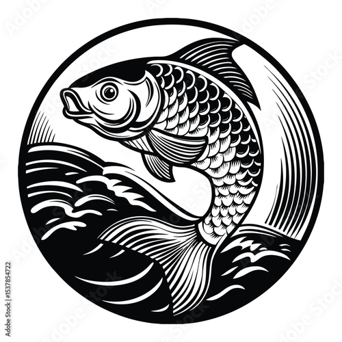 Fish icon vector set isolated on white background. food illustration sign collection.