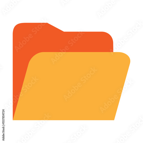 Folder Vector Flat Icon Design