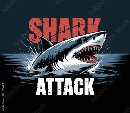 Shark Attack Splashing