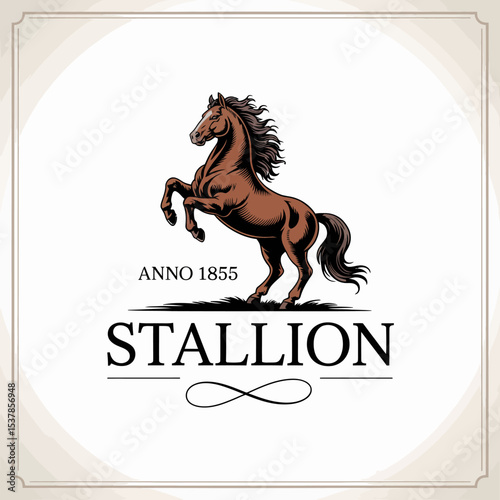 Horse Stallion Logo
