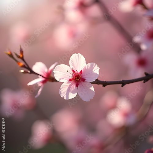 pink cherry blossom