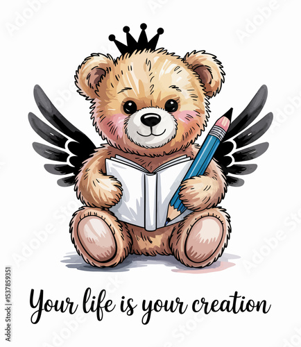 Creative Angel Bear